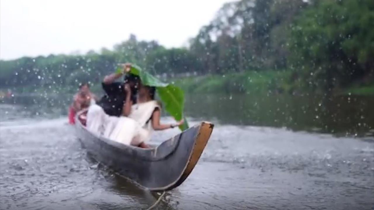 Hon nhau trong buoi chup truoc dam cuoi, vo chong nga xuong nuoc hinh anh