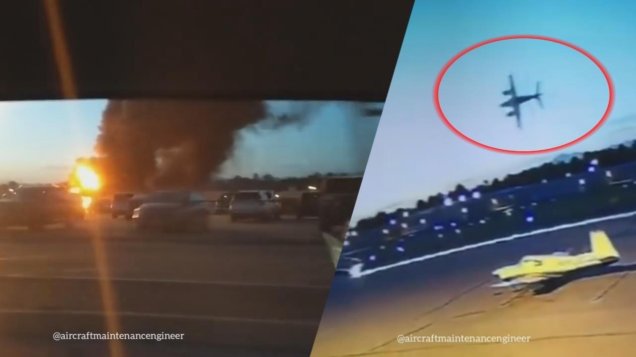 May bay dam sam xuong dat ngay sau khi cat canh hinh anh