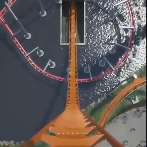 Chay thu tau luon co do nghieng lon nhat the gioi hinh anh