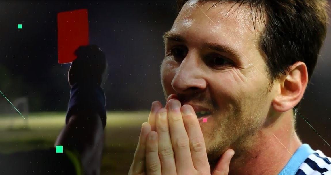 Messi va the do duy nhat trong su nghiep hinh anh