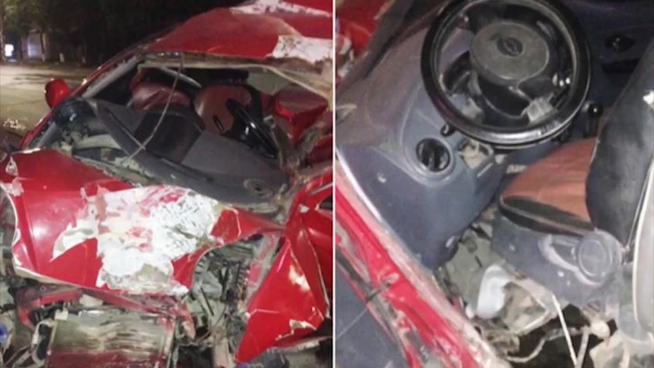 Danh tinh tai xe lai xe dam oto nat bet roi bo chay hinh anh