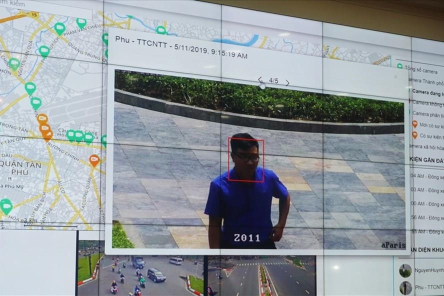 TP.HCM lap dat camera nhan dang mat nguoi, bien so xe hinh anh