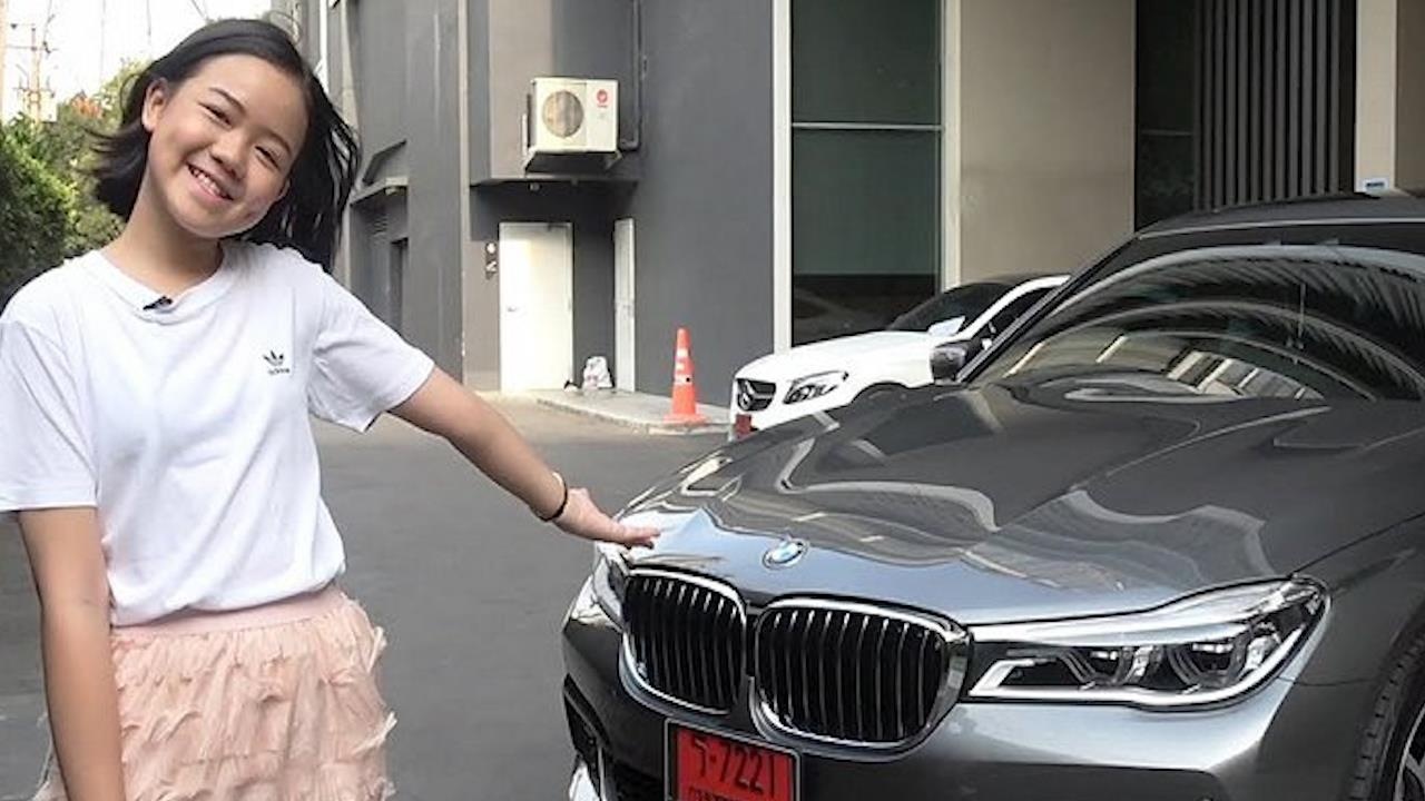Be gai 'tai khong doi tuoi', mua BMW 7 Series o tuoi 12 hinh anh