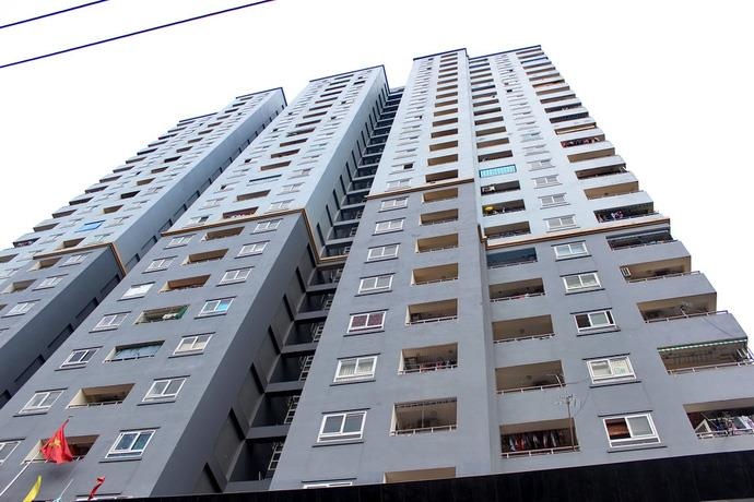 Song o chung cu Ha Noi 10 nam van chua duoc cap so do hinh anh