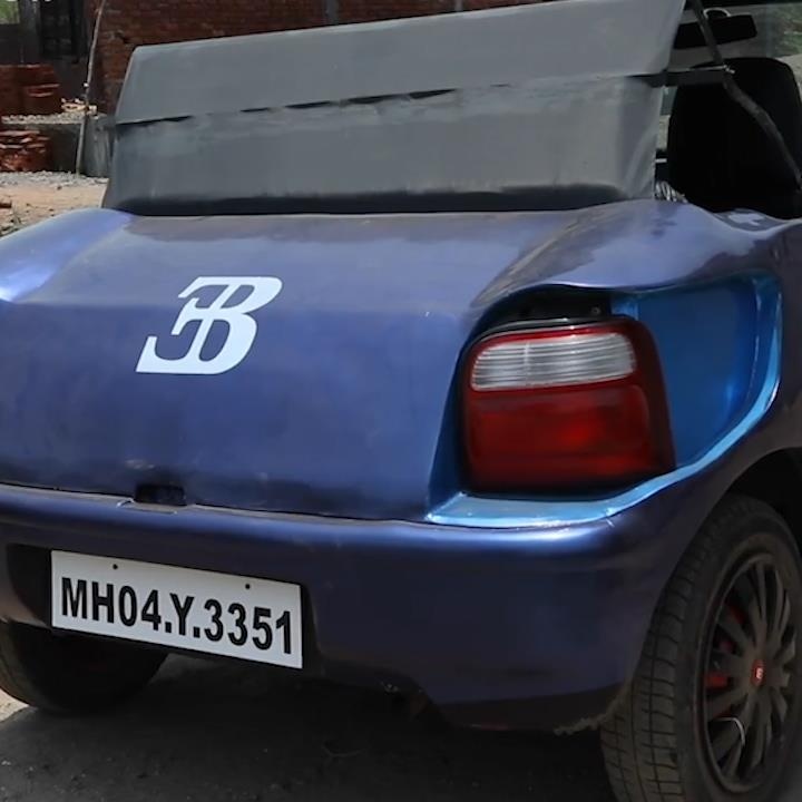 Chiec Bugatti Veyron tu che tri gia 400 USD cua dan choi An Do hinh anh