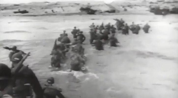 Cuoc do bo cua quan Dong minh vao bai bien Normandy cach day 75 nam hinh anh