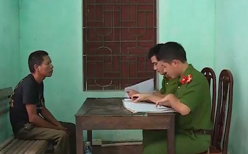 Nghi pham gay chay nui Hong Linh, Ha Tinh khai do dot rac hinh anh