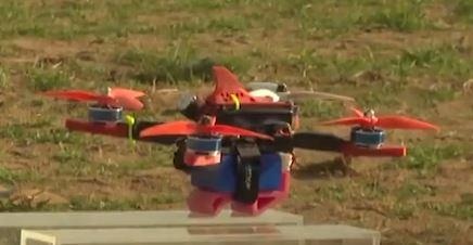 Cuoc dua may bay khong nguoi lai o Trung Quoc hinh anh