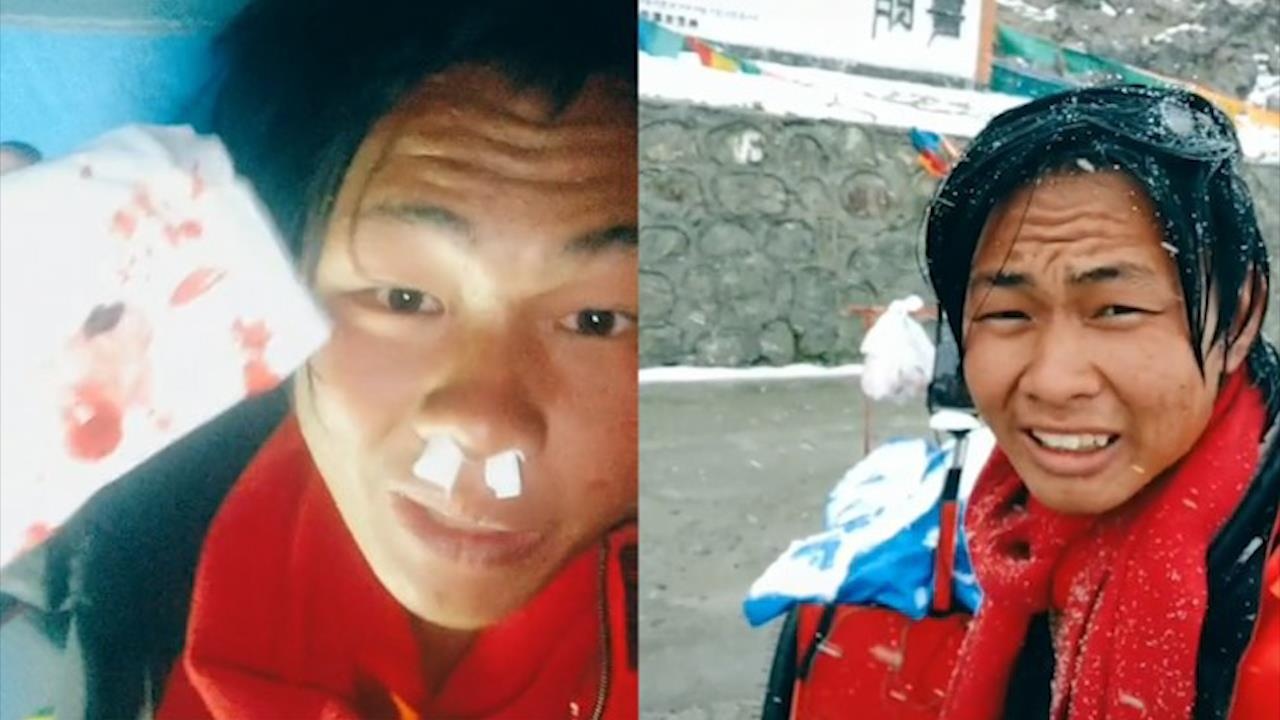 Chang trai Trung Quoc di bo qua 11 tinh TQ va 27 thanh pho cua VN hinh anh