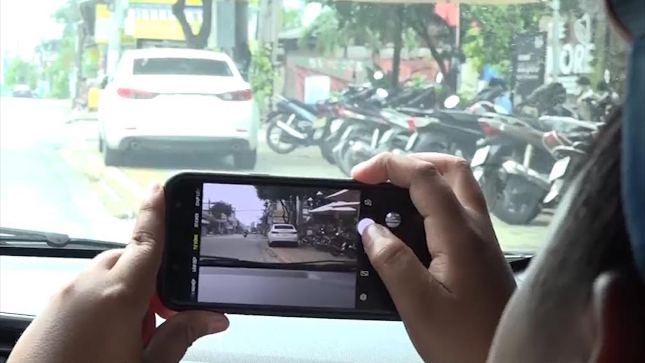 Nguoi dan chup hinh vi pham giao thong gui co quan chuc nang hinh anh