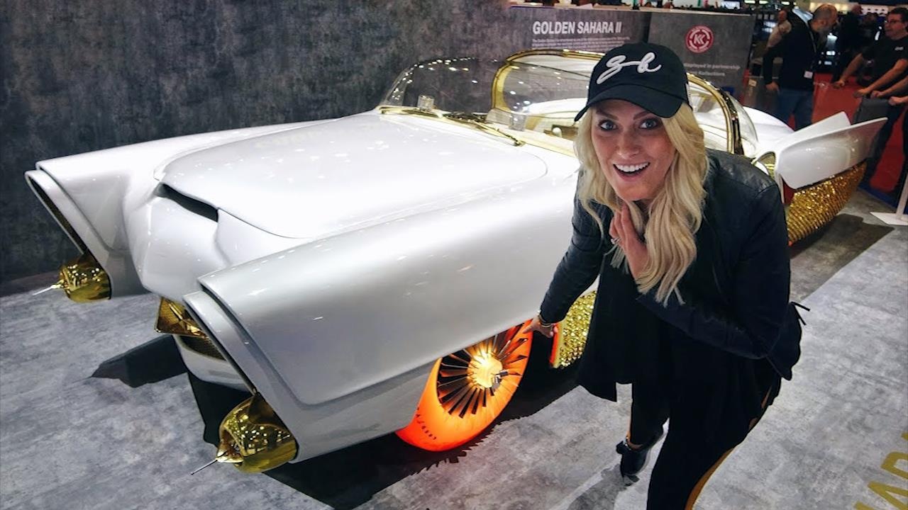 Xe co dat vang 24k gia gan 1 trieu USD hinh anh