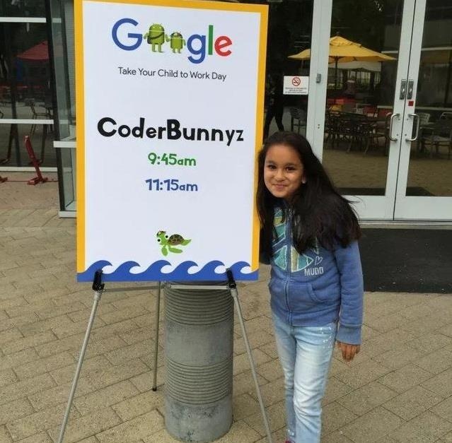 Be gai 10 tuoi lam CEO cong nghe hinh anh