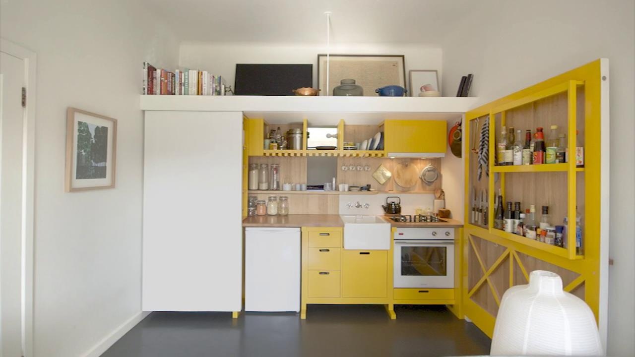 Nha co 24 m2 duoc bien hoa de co du tien nghi hinh anh