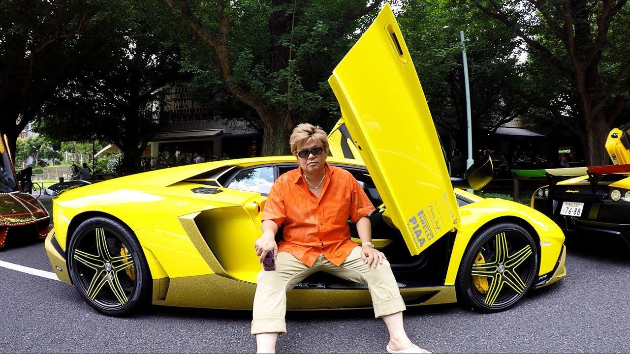 Gap tay trum do sieu xe Lamborghini tai Nhat hinh anh