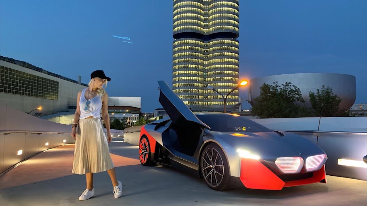 Lai thu 'sieu xe den tu tuong lai' BMW Vision M Next hinh anh