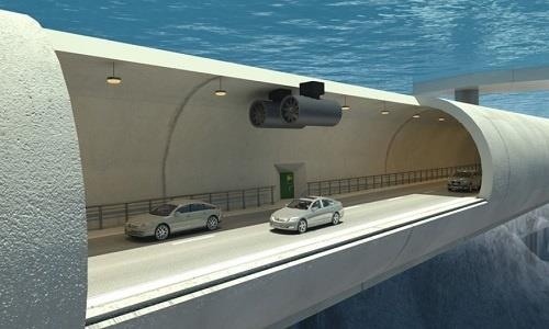 'Duong ham noi' xuyen bien dau tien tren the gioi cua Na Uy hinh anh