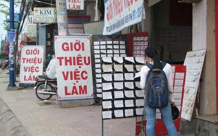 Chieu tro lua dao moi gioi viec lam o Sai Gon hinh anh