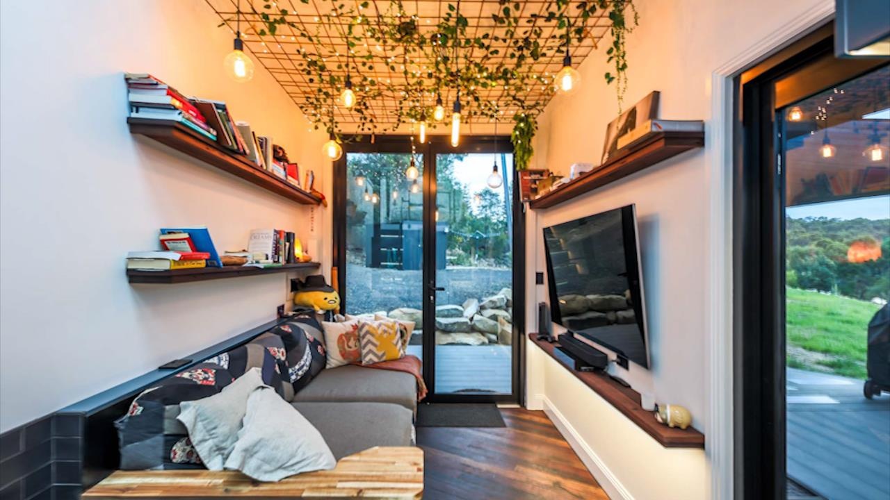 Can nha sieu tiet kiem khong gian danh cho cap vo chong tre hinh anh