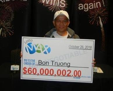 30 nam mua cung mot so, nguoi Viet trung so doc dac Lotto Max hinh anh