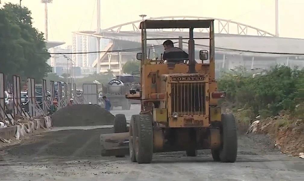 Ha Noi bat dau rao duong lam duong dua F1 hinh anh