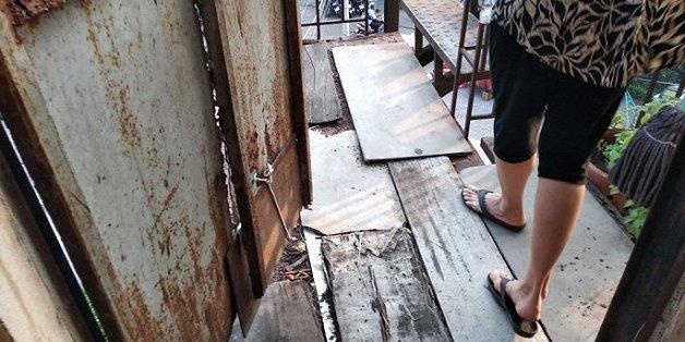 Chung cu 'nhun manh la sap' o quan 4, TP.HCM hinh anh