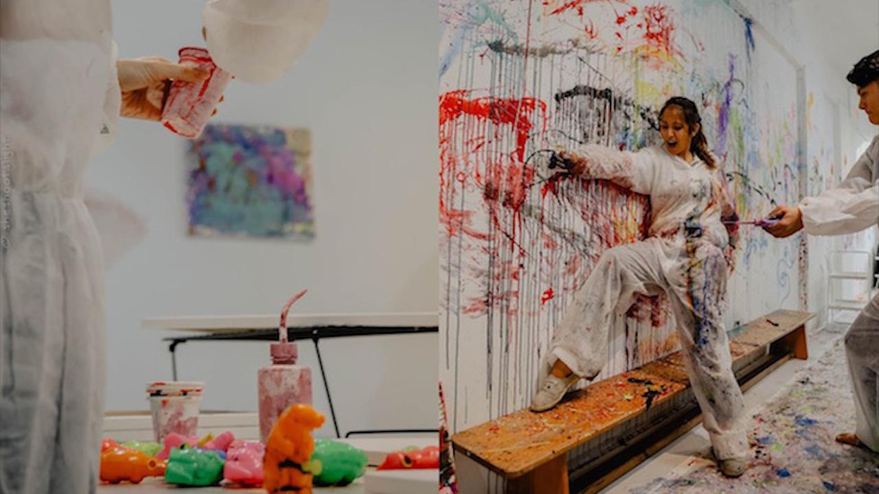 Can phong nghe thuat giup nguoi choi giai tri, giai toa stress hinh anh