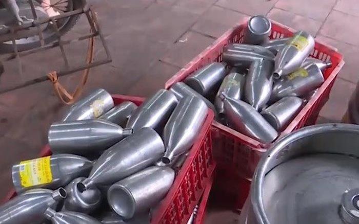 Phat hien xuong san xuat bia co dau hieu nhap nhem nhan mac hinh anh