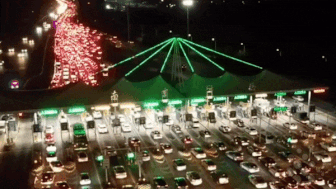 Bien oto nhuc nhich trong 'Tuan le vang' quoc khanh Trung Quoc hinh anh