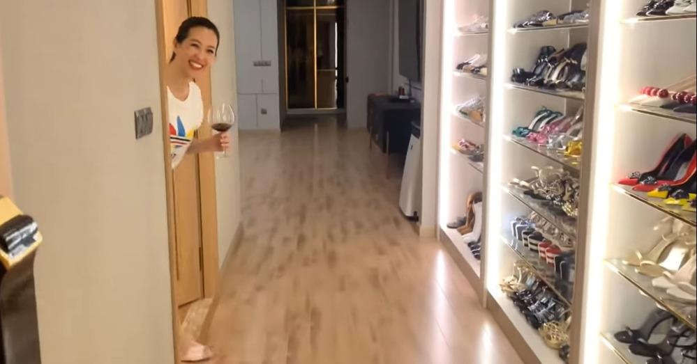 Tran Thanh choang ngop truoc bo suu tap hang hieu tien ty cua Thu Hoai hinh anh