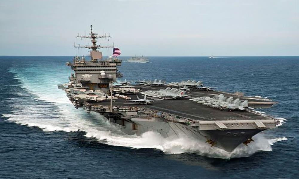 Tau san bay dat nhat the gioi USS Gerald R.Ford tien ra bien hinh anh