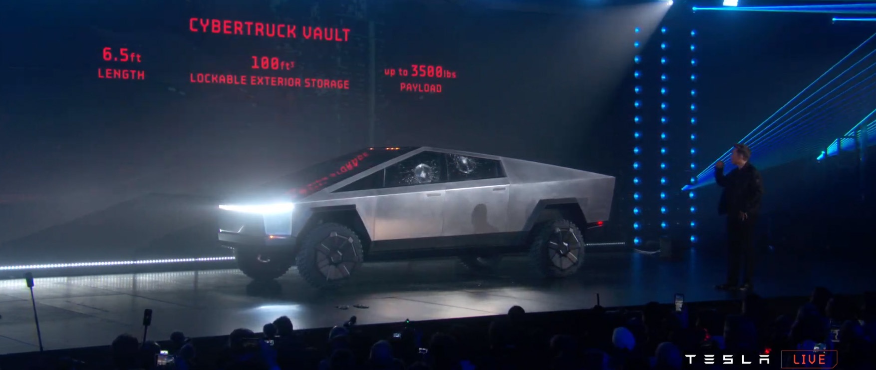 Tesla Cybertruck ra mắt ảnh 3 Tesla Cybertruck ra mat anh 3