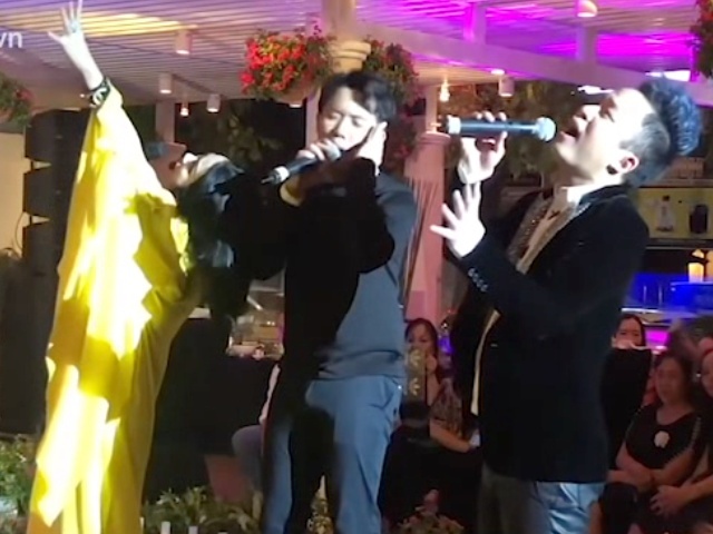 Tran Thanh hat 'Ben em la bien rong' cung Thanh Lam, Tung Duong hinh anh