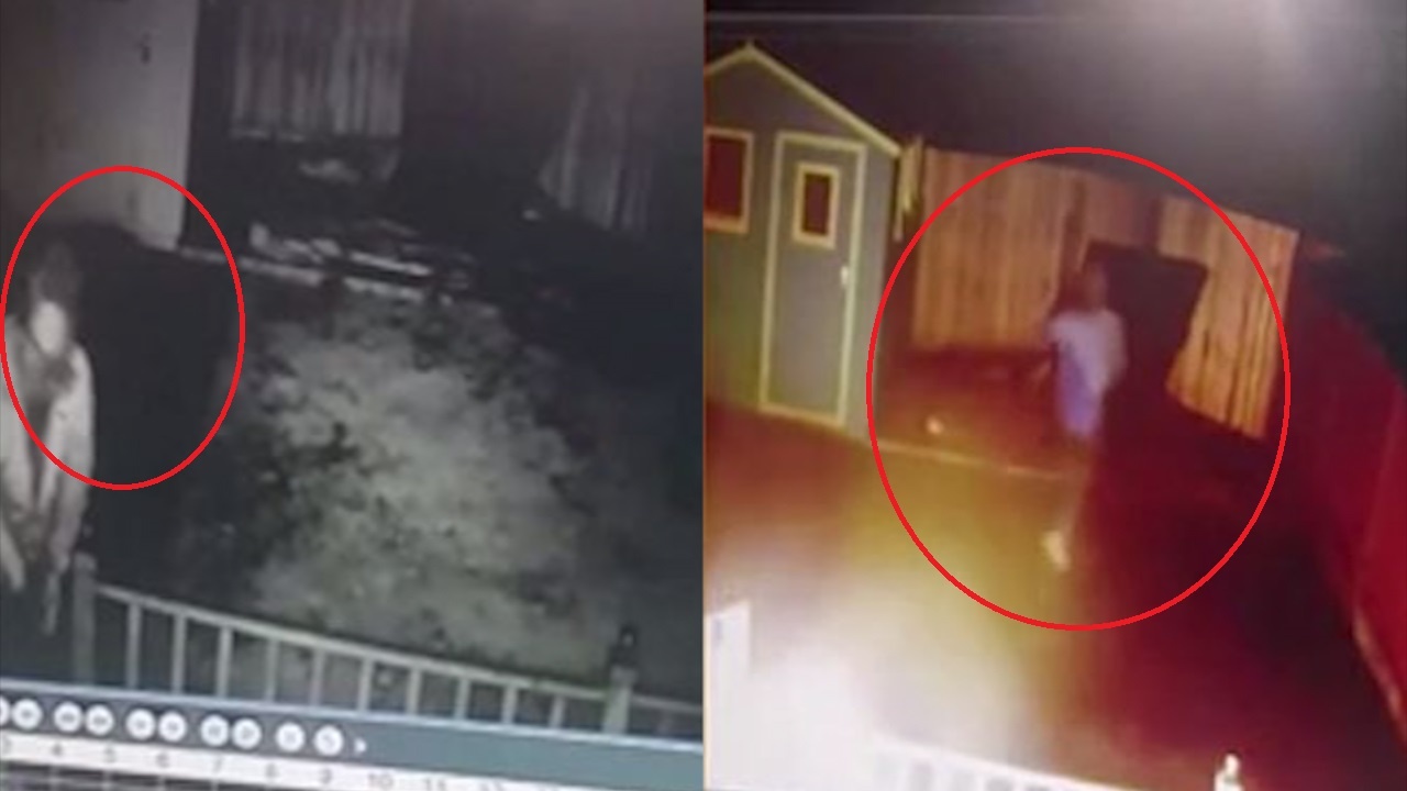 Nguoi dan ong dot nha hang xom giua dem hinh anh