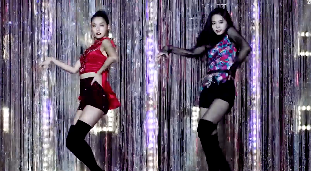 Hai my nhan Kpop nhay quyen ru hinh anh