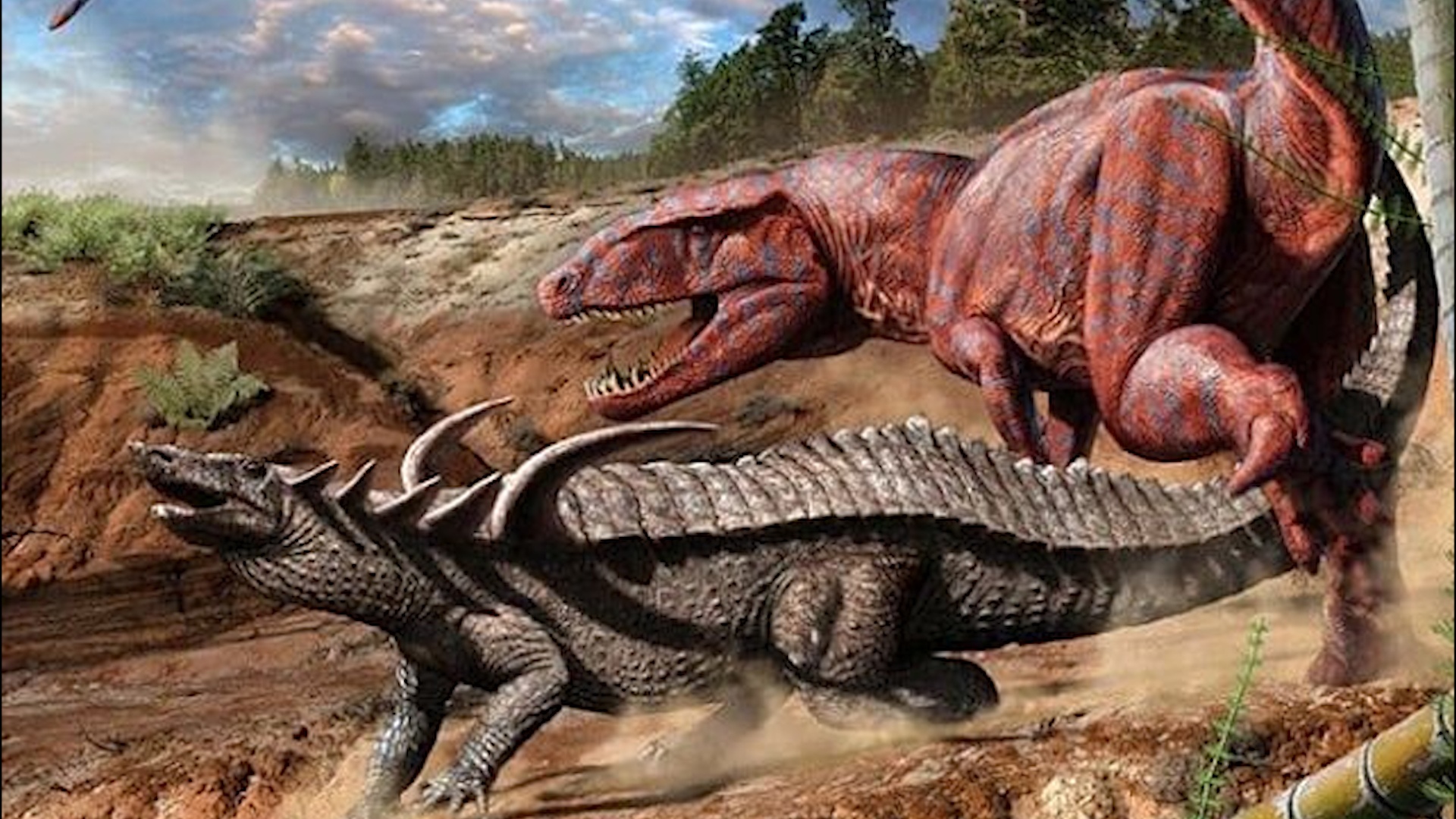 Sinh vat giong ca sau ngay nay ton tai truoc ca khung long hinh anh