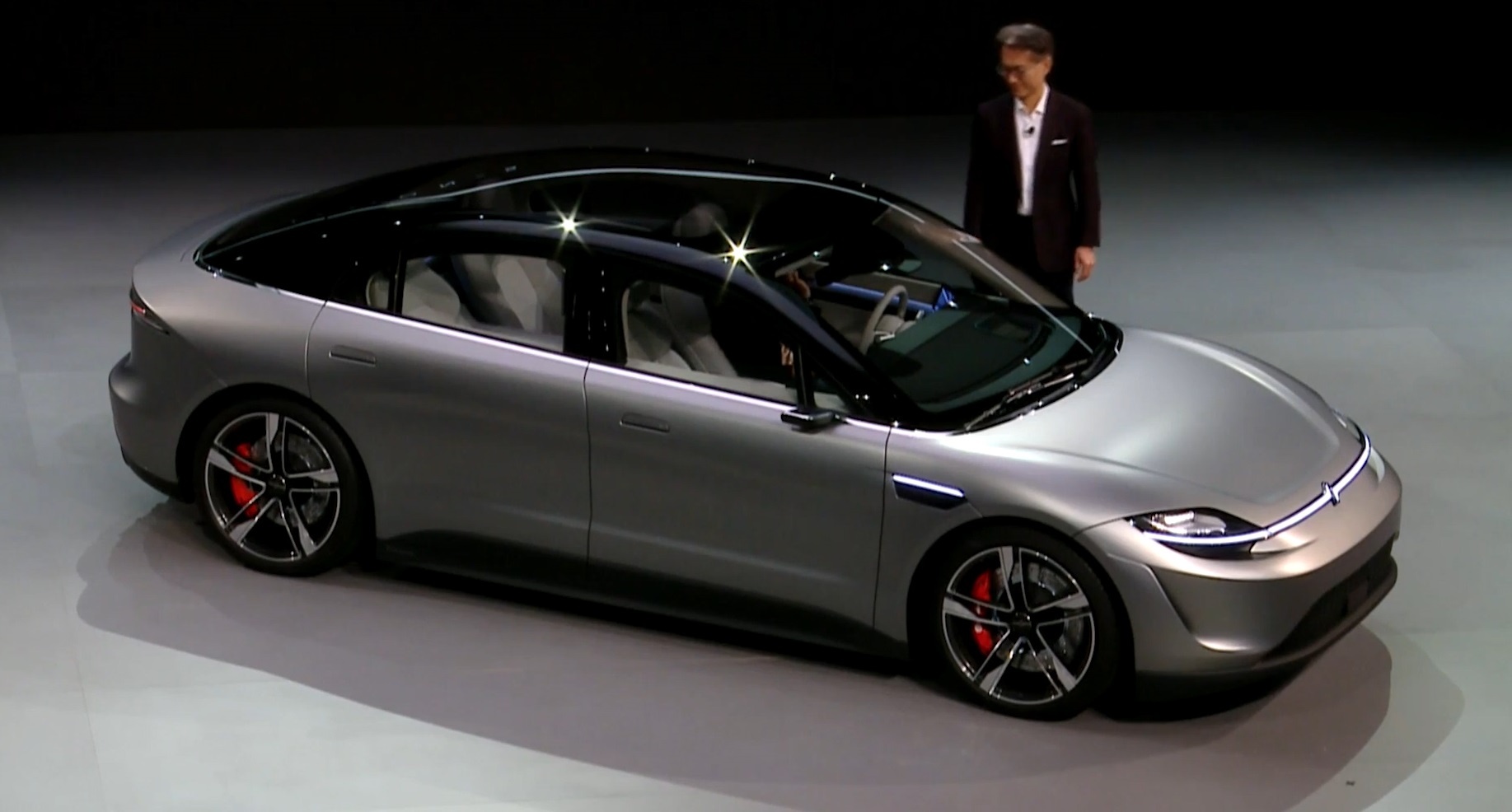 Hinh anh Sony bat ngo cong bo xe dien Vision-S hinh anh