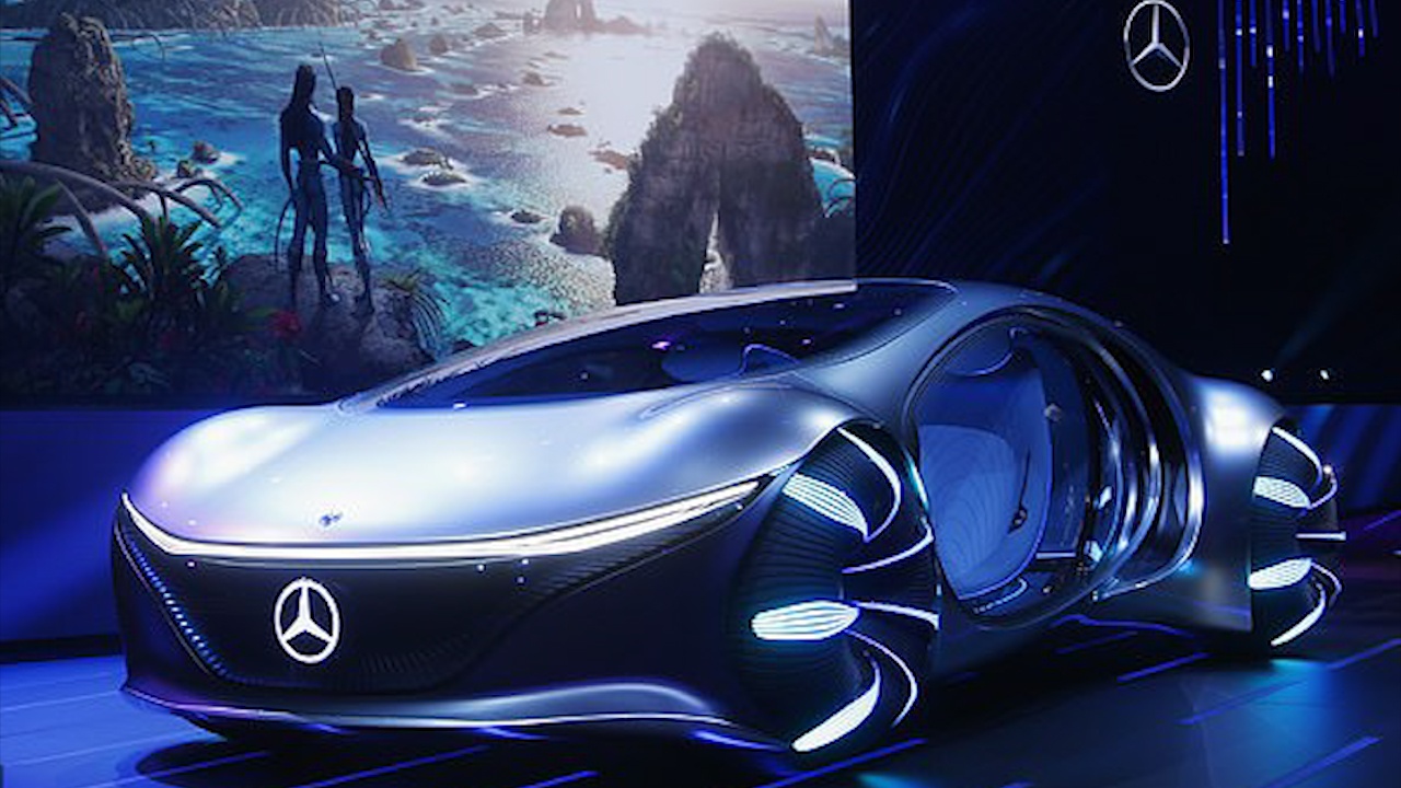 Xe hoi nhu sinh vat cua Mercedes ra mat hinh anh