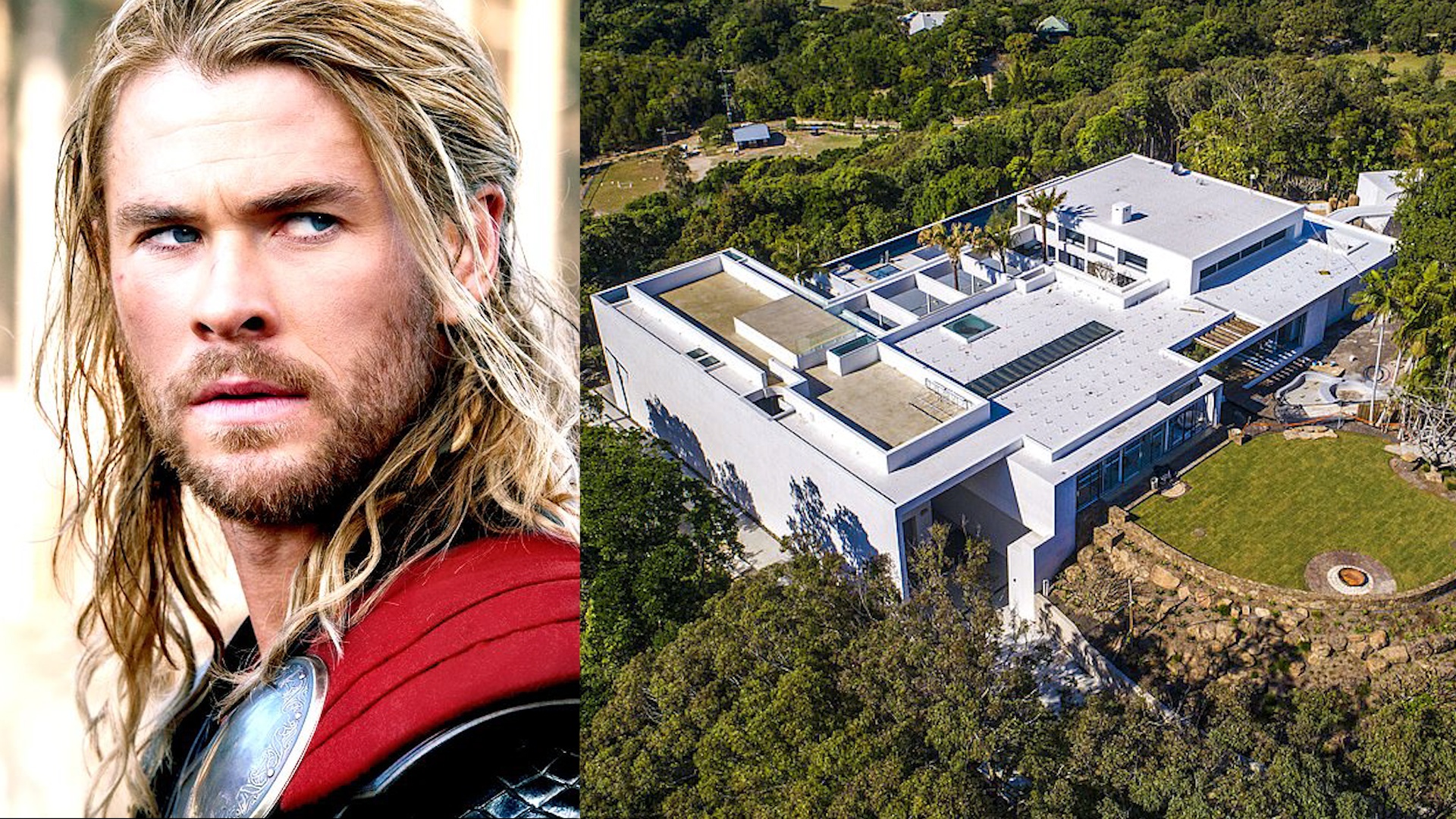 Ben trong can biet thu nhu khu mua sam cua 'Than Sam' Thor hinh anh