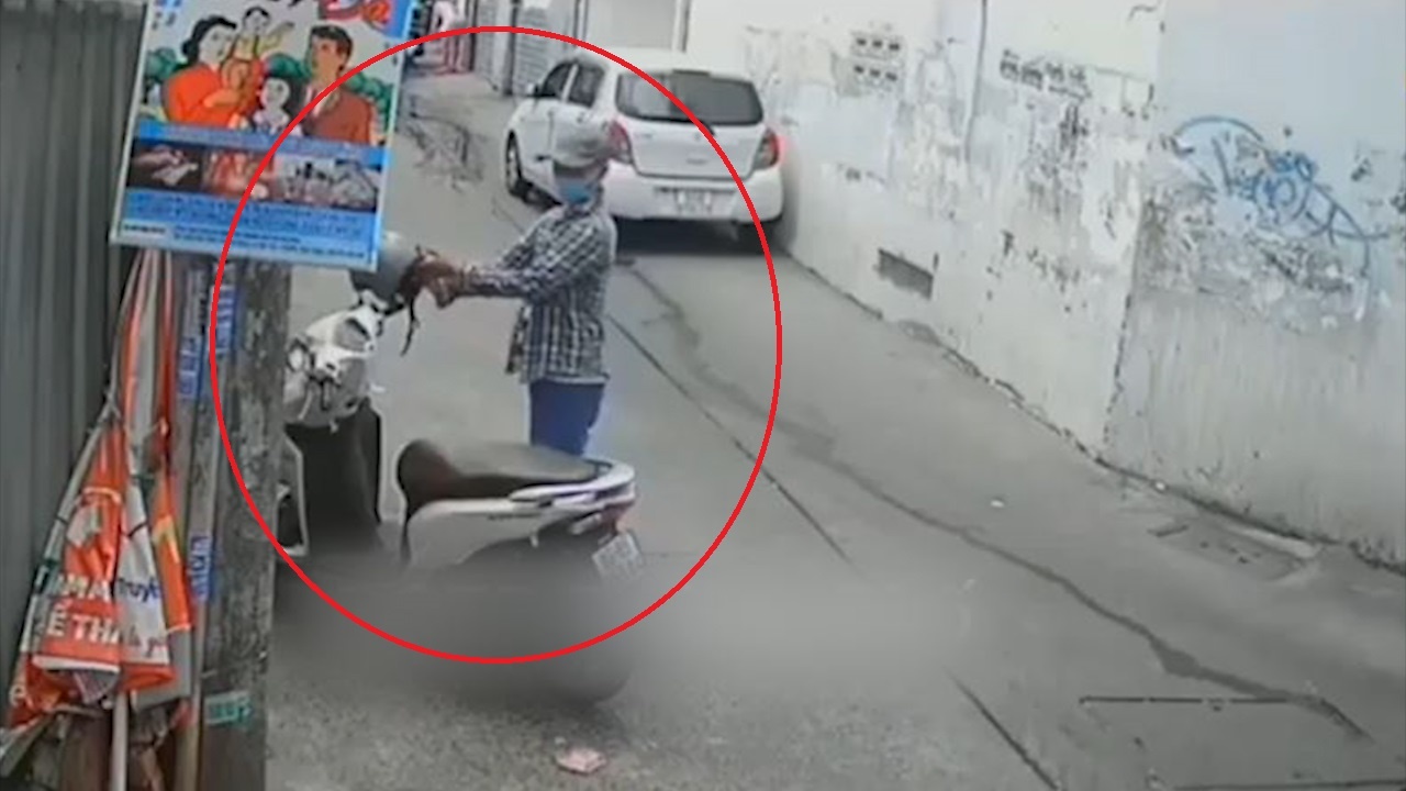 Ten trom lay xe may, de lai mu bao hiem cho nan nhan hinh anh