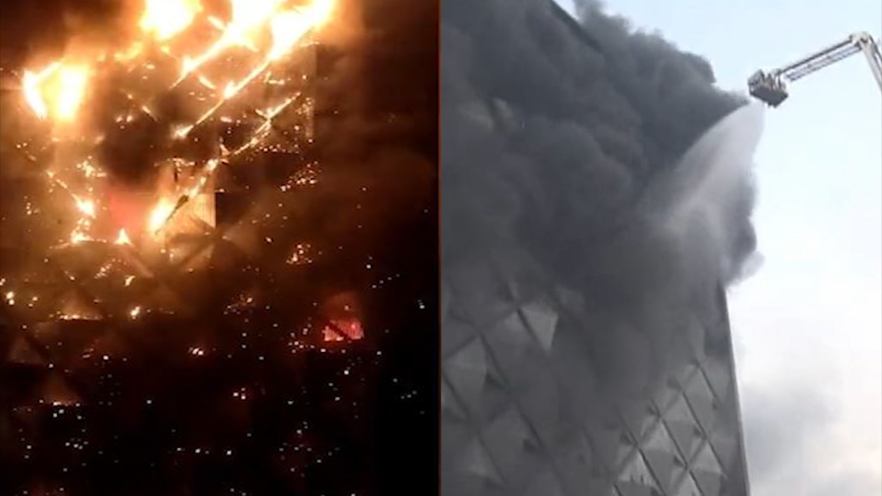 Toa nha 10 tang bi boc chay tai An Do hinh anh