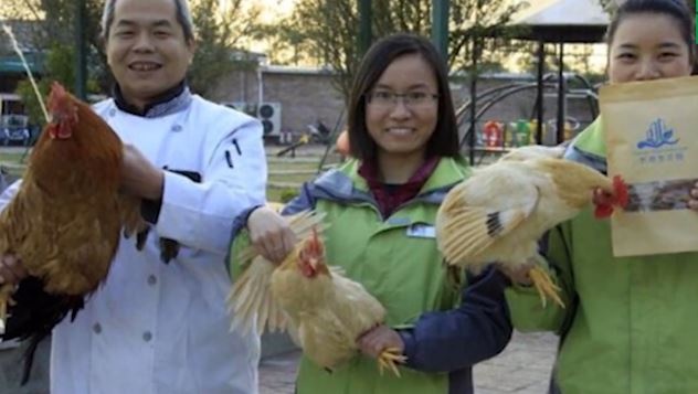 Kieu thuong Tet doc la o Trung Quoc hinh anh