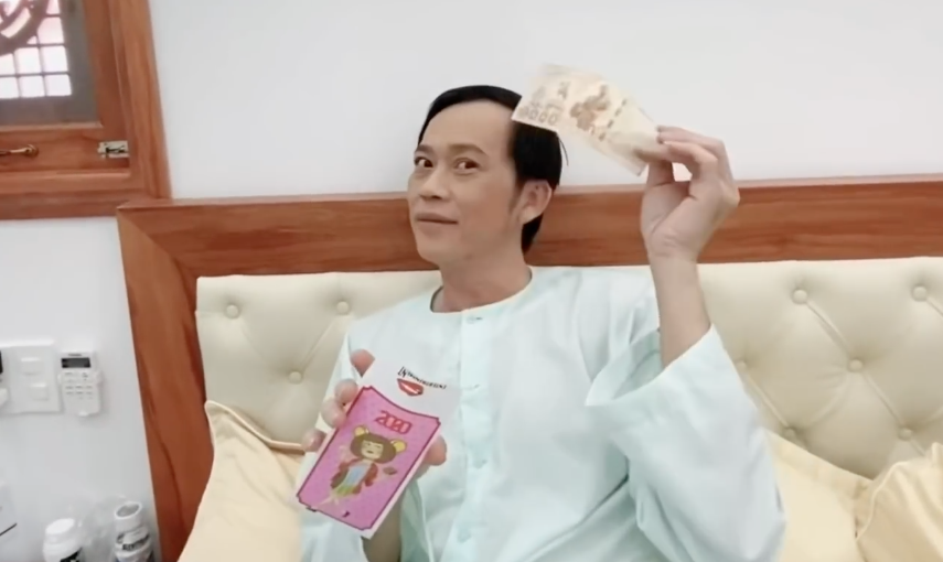 Nam Thu li xi Hoai Linh hinh anh