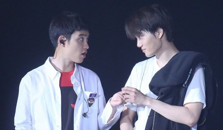 D.O. hat mung sinh nhat Kai (EXO) hinh anh