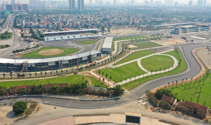 Duong dua F1 Ha Noi co nhieu khuc cua nhat the gioi hinh anh