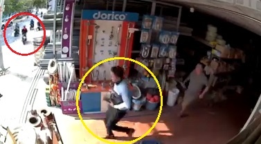 Chu nha bat luc duoi theo ten trom xe may o TP.HCM hinh anh