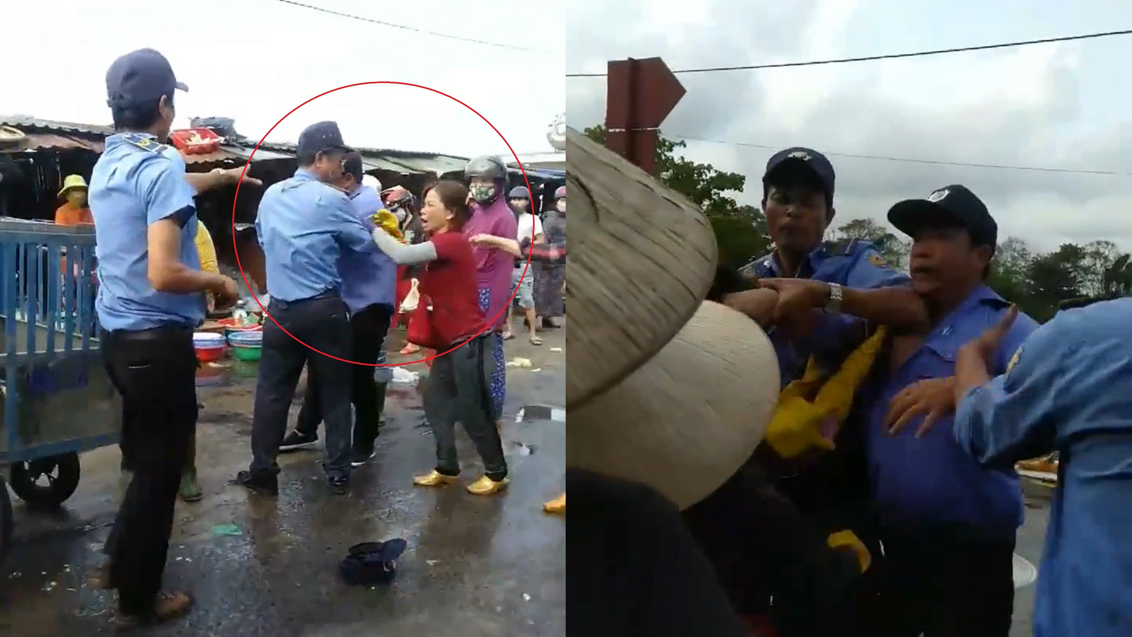 Nam nhan vien cho Dong Ha danh nu tieu thuong gay buc xuc hinh anh