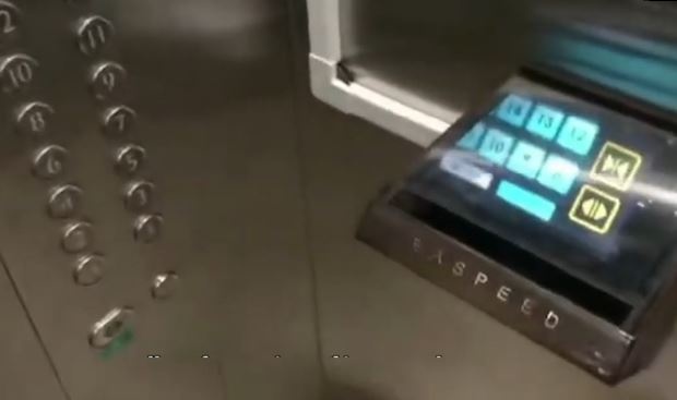 Thiet bi bam thang may khong can cham phong dich Covid-19 hinh anh