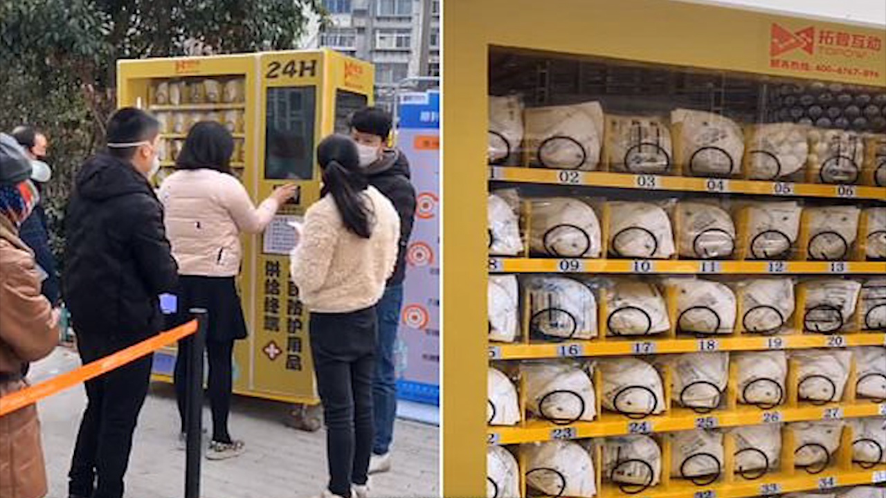 May ban khau trang tu dong mua Covid-19 hinh anh