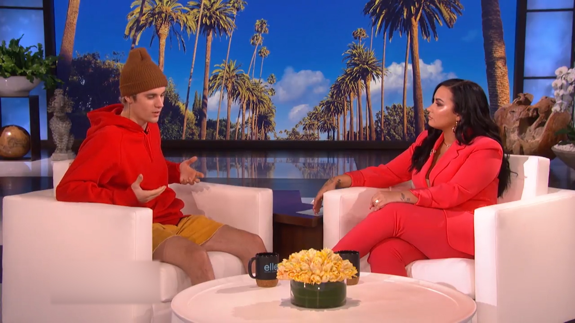 Demi Lovato chia se Justin Bieber la nguon cam hung hinh anh