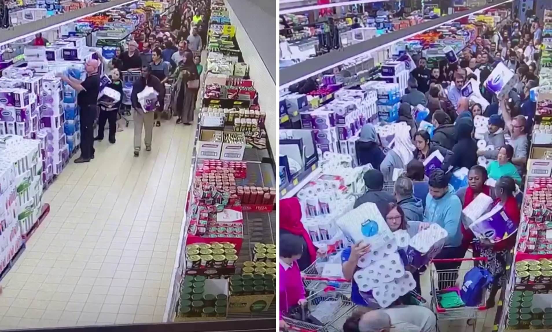 Nguoi dan van o at di mua du tru giay ve sinh tai Australia hinh anh